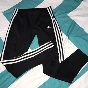 Black adidas sweatpants